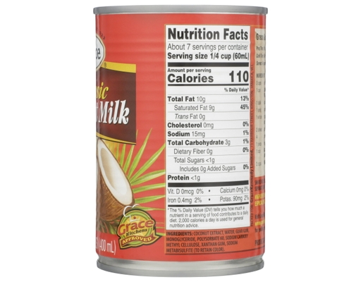 Classic Coconut Milk 13.53 fl oz Grace image 1
