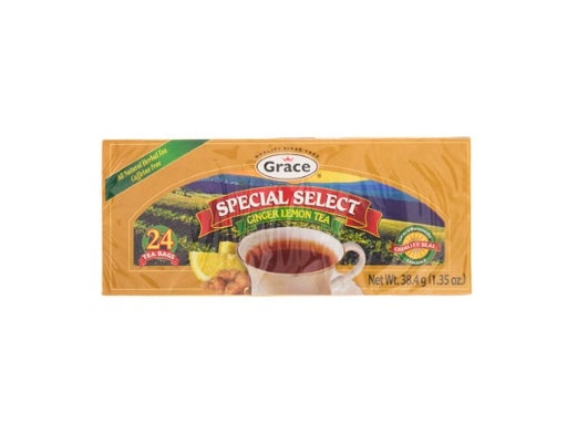 Ginger Lemon Tea 1.09 oz, 24 pack Grace image 0