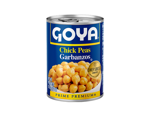 Chick Peas 15.5 oz, 8 pack Goya image 0