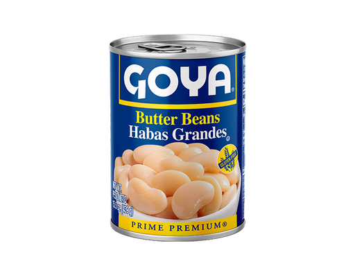 Butter Beans 15.5 oz, 8 pack Goya image 0