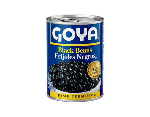 Black Beans 15.5 oz, 8 pack Goya image 0