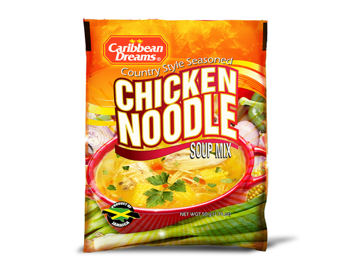 Chicken Noodle Soup Mix 50g, 12 pack Caribbean Dreams image 0