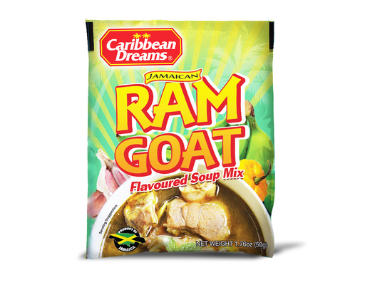 Ram Goat Soup Mix 50g, 12 pack Caribbean Dreams image 0