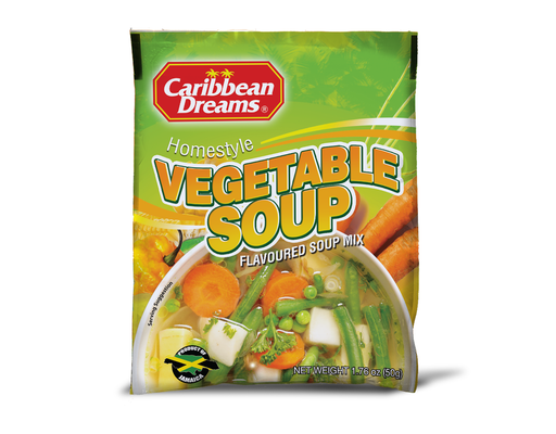 Vegetable Soup Mix 50g, 12 pack Caribbean Dreams image 0