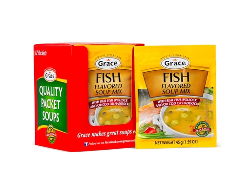 Fish Soup Mix, 60g, 12 pack Grace image 0