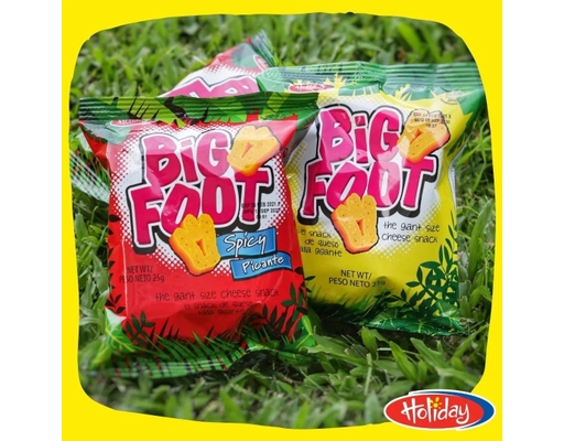 Big Foot Cheese Snack Spicy 0.8oz, 48 ct Holiday Snacks image 1