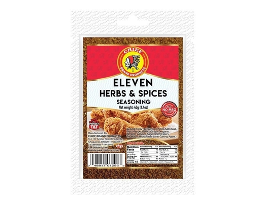 Eleven Herbs & Spices 30g, 6 pack Chief Brand image 0