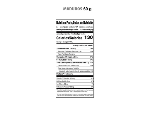 Maduro Plantain Strips 2.1 oz, 12 pack LAM’S image 1