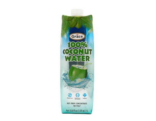 Coconut Water No Sugar/Pulp 1L, 12 pack Grace image 0
