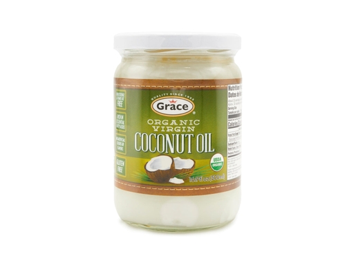 Organic Virgin Coconut Oil 500ml Grace image 0
