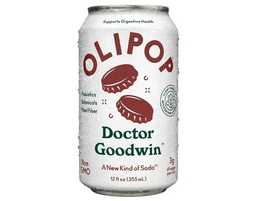 Prebiotic Soda Doctor Goodwin 12 fl oz, 12 pack Olipop image 0