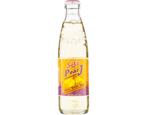 Pear Juice Drink 8 fl oz, 12 fl oz, 24 pack Solo image 0