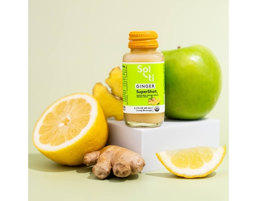 Ginger Supershot 2 fl 1oz, 12 pack Sol-ti image 1