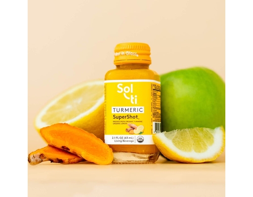 Turmeric Supershot 2.1 fl oz, 12 pack Sol-ti image 1