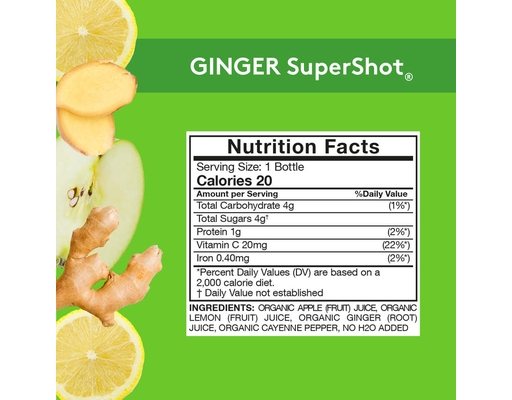 Ginger Supershot 2 fl 1oz, 12 pack Sol-ti image 2