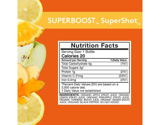 SuperBoost SuperShot 2 fl 1oz, 12 pack Sol-ti image 2