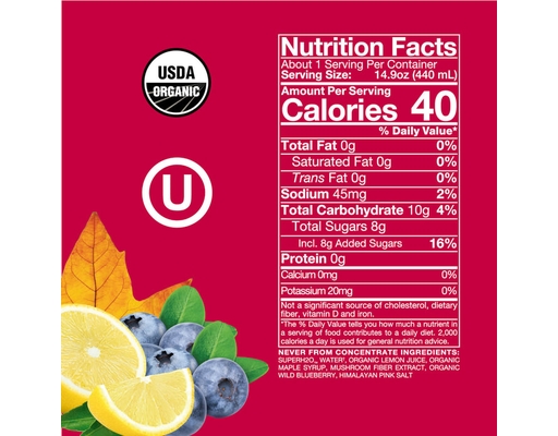 Wild Blueberry SuperAde 14.9oz, 6 pack Sol-ti image 2