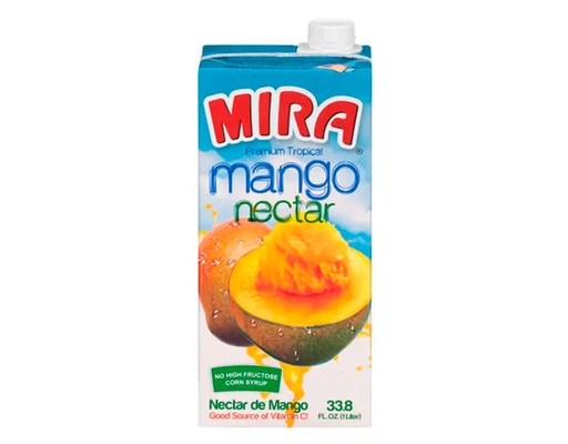 Premium Tropical Mango Nectar 33.8 fl.oz Mira image 0
