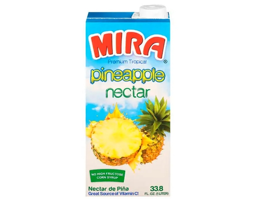 Premium Tropical Pineapple Nectar 33.8 fl.oz Mira image 0