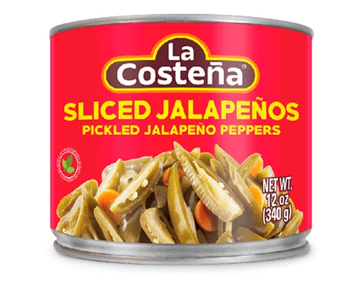Sliced Jalapeno Pepper, 340 g La Costeña image 0