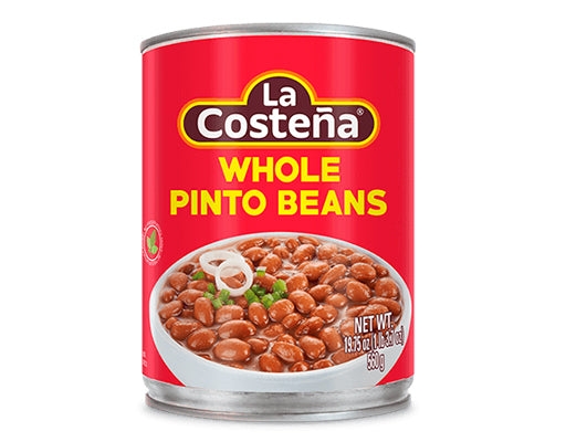 Whole Pinto Beans 560g, 6 pack La Costeña image 0