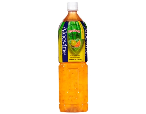 Aloe Vera Drink, Refreshing, Guava 1.5L Aloevine image 0