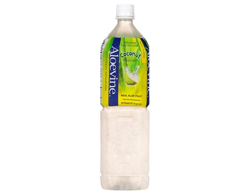 Aloe Vera Drink, Refreshing, Coconut 1.5L Aloevine image 0