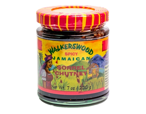 Sorrel Chutney, 7 oz Walkerswood image 0