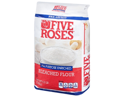 Bleached All Purpose Flour 5.5lb Five Roses image 2