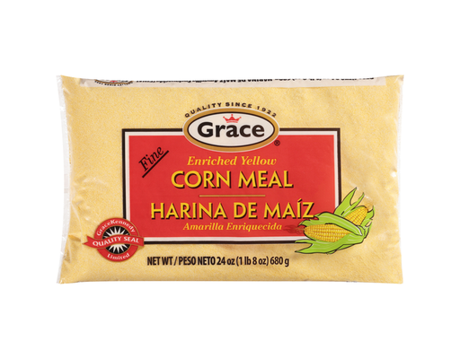 Yellow Corn Meal 24oz Grace image 0