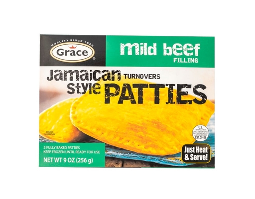 Mild Beef Patty 9 oz, 2 ct Grace image 0