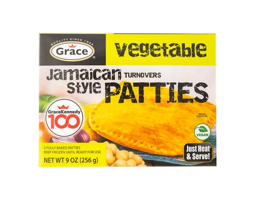 Vegetable Vegan Patty 9 oz, 2 ct Grace image 0