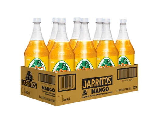 Mango Soda 1.5L, 8 pack Jarritos image 1