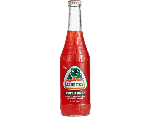 Fruit Punch Soda 16 oz, 24 pack Jarritos image 0