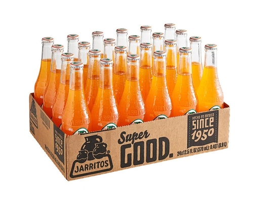 Mandarin Soda 16 oz, 24 pack Jarritos image 1