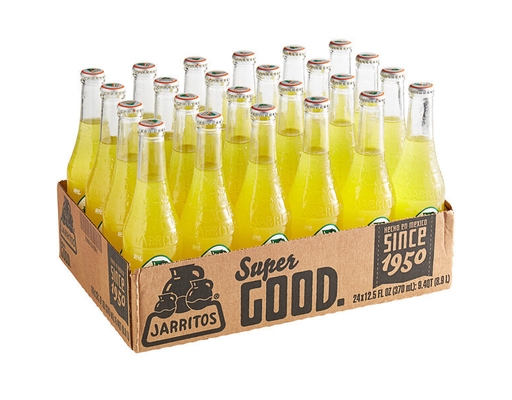 Pineapple Soda 16 oz, 24 pack Jarritos image 1