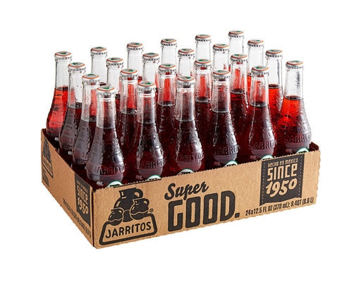 Strawberry Soda 16 oz, 24 pack Jarritos image 1