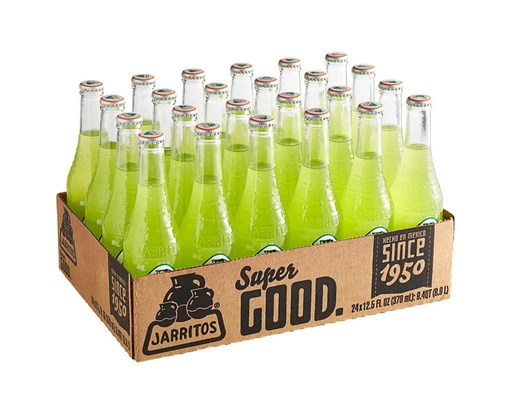 Lime Soda 16 oz, 24 pack Jarritos image 1