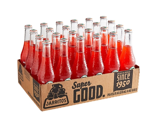 Fruit Punch Soda 16 oz, 24 pack Jarritos image 1