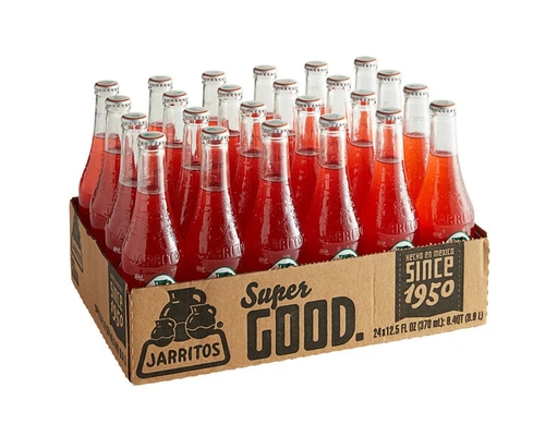 Watermelon Soda 12.5 oz, 24/case Jarritos image 1