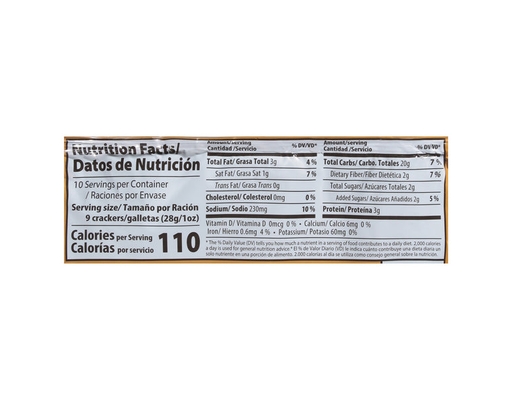 Crix Bran & Oat Crackers 10.16g, 4 pack Bermudez image 1