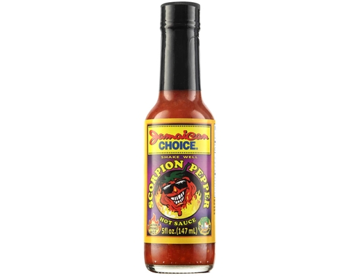 Scorpion Pepper Hot Sauce 5 oz Jamaican Choice image 0