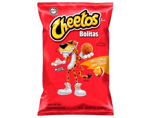 Bolitas Corn Flavor Chips, 110g Cheetos image 0