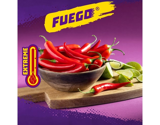 Takis Fuego Tortilla Chips Fiesta Size Bag 9.9 oz Barcel image 2