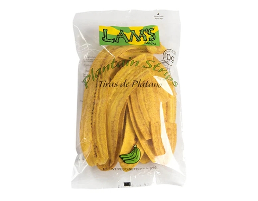 Salted Plantain Strips 2.5 oz, 12 pack LAM’S image 0