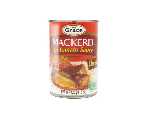 Mackerel in Tomato Sauce Chunky 15oz Grace image 0