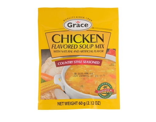 Chicken Soup Mix 60g, 10 pack Grace image 1