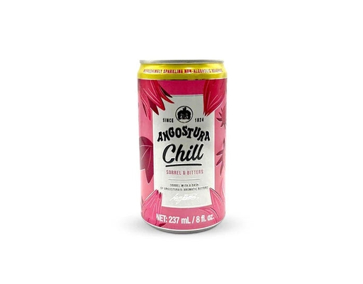 Chill Sparkling Drink Sorrel 8 fl oz Can , 24 pack Angostura image 0