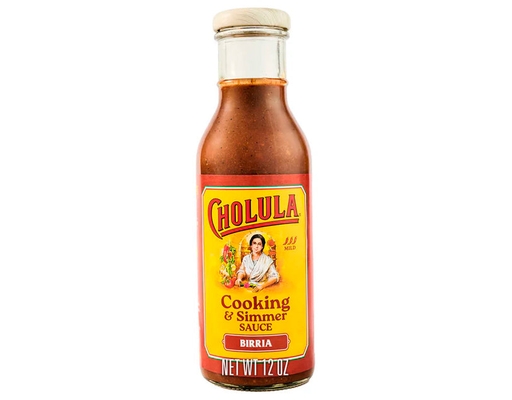 Birria Cooking & Simmer Sauce, 12 fl oz Cholula image 0