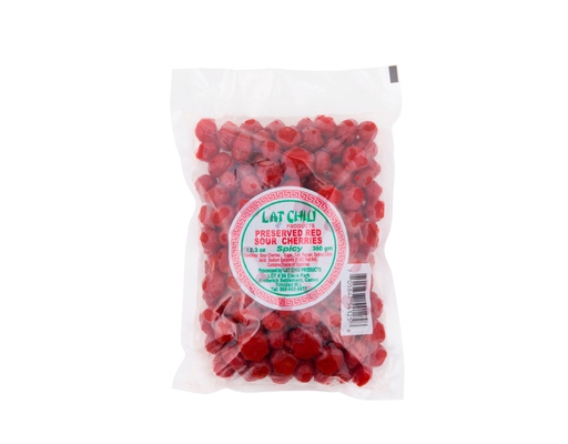 Red Sour Cherries Spicy 350g Lat Chiu image 0